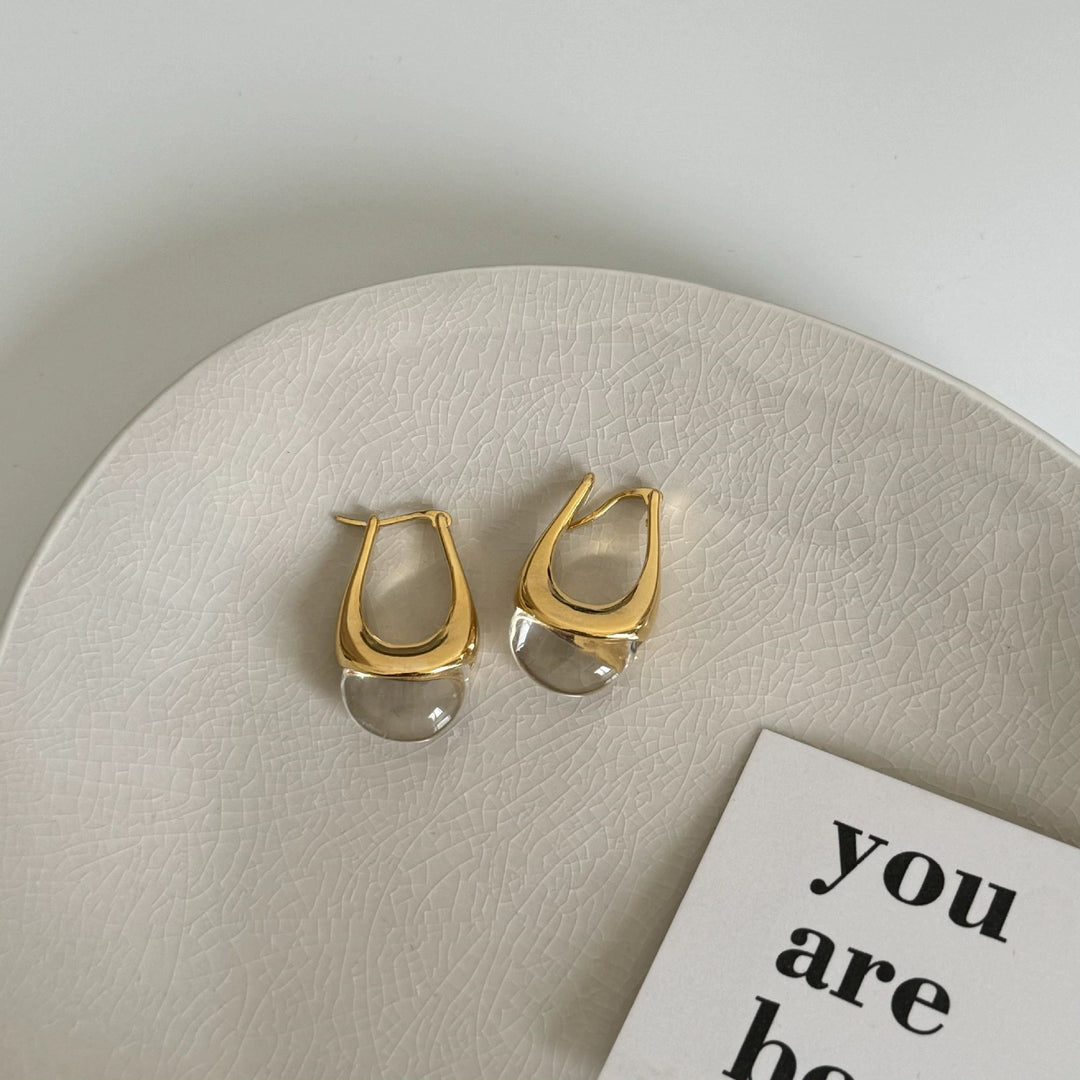 Resin Drop Earrings