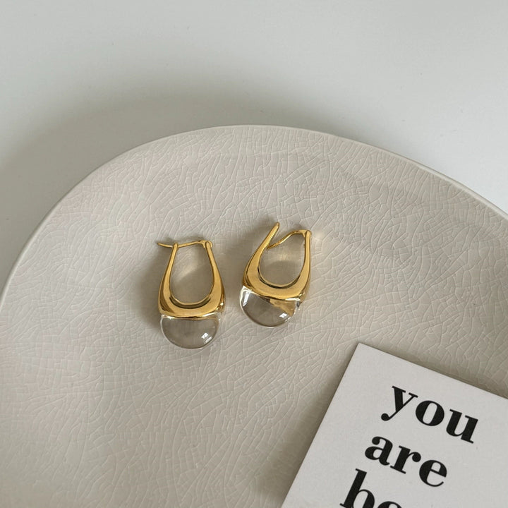 Resin Drop Earrings