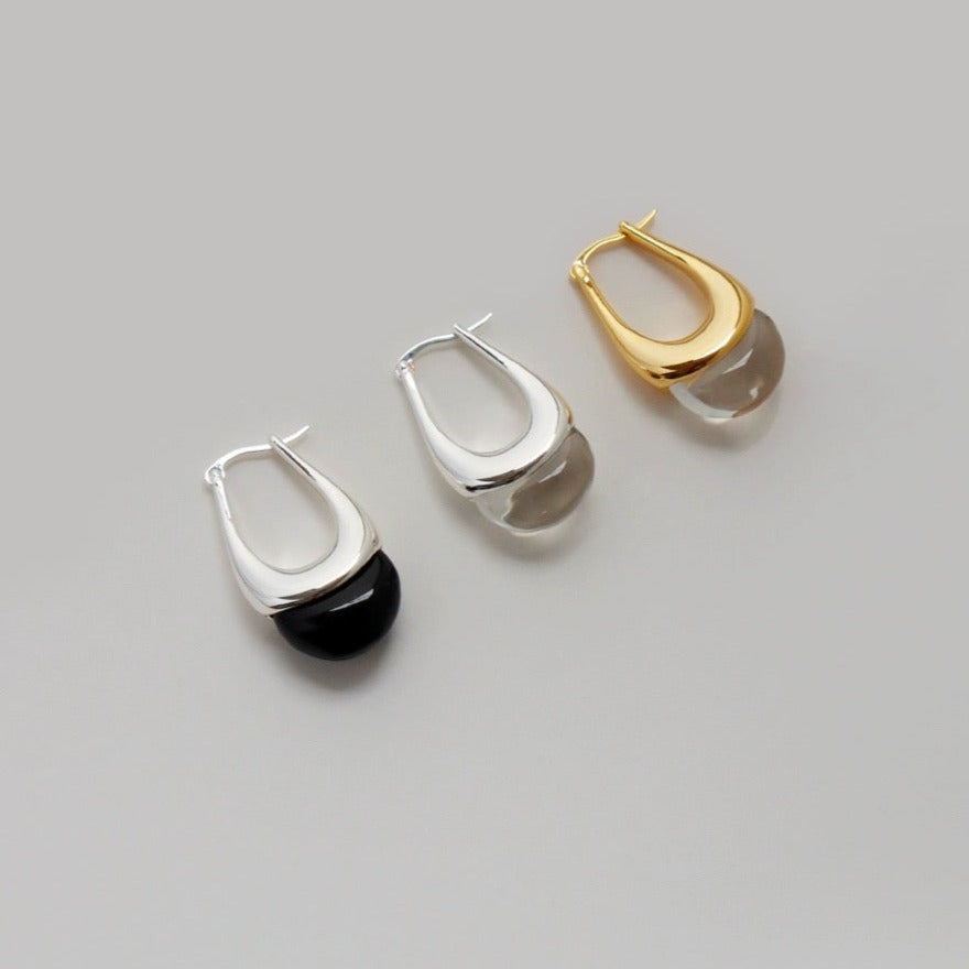 Resin Drop Earrings