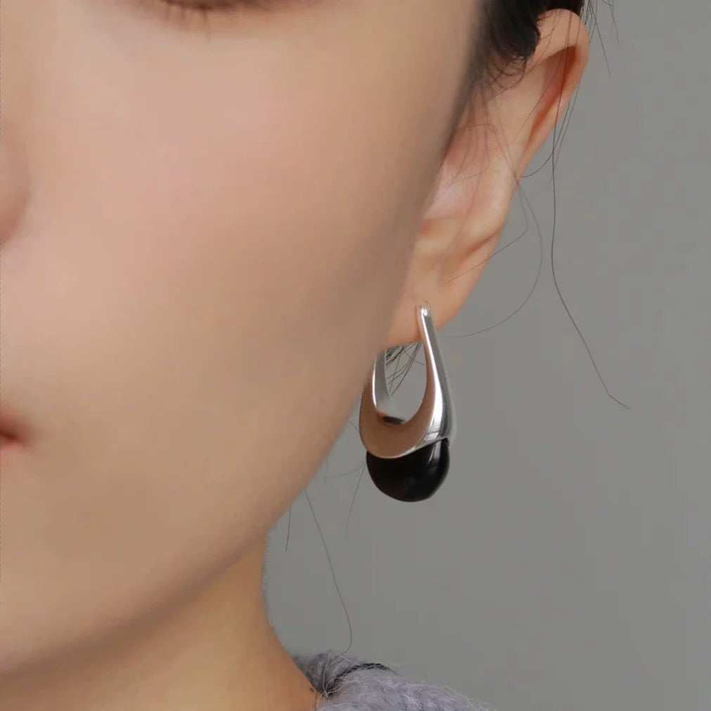 Resin Drop Earrings