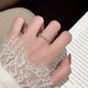 Whisper Twist Moissanite Ring | S925 Sterling Silver