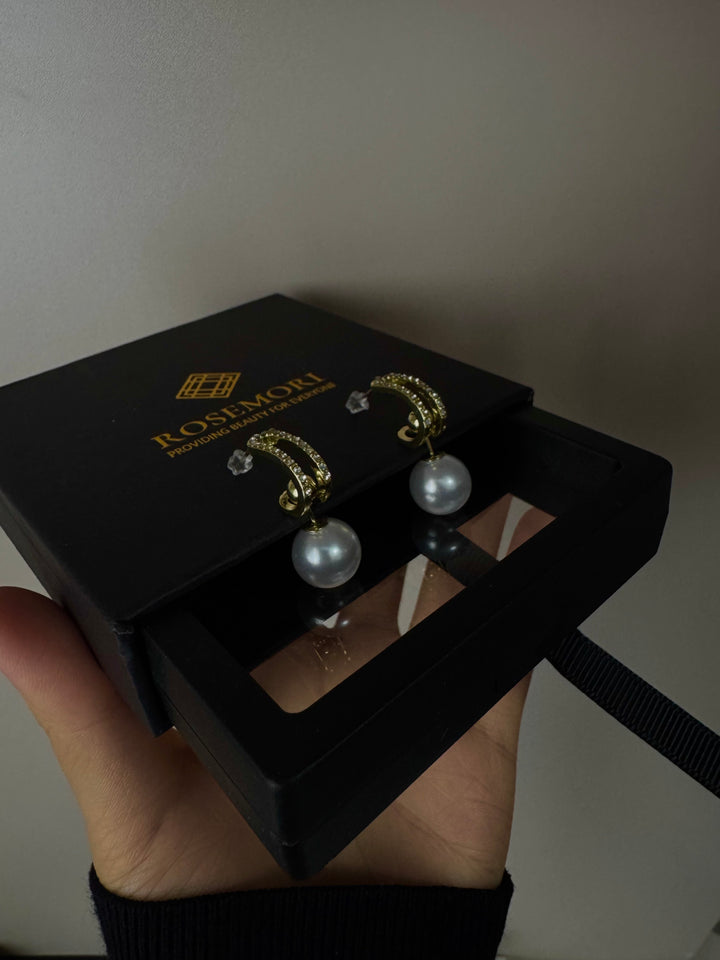 Elegant Pearl Earrings