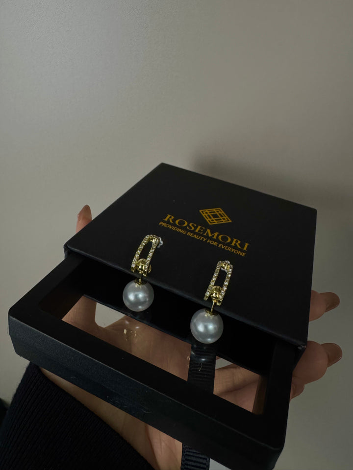 Elegant Pearl Earrings