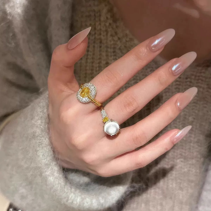 Sterling Silver Oval Ring