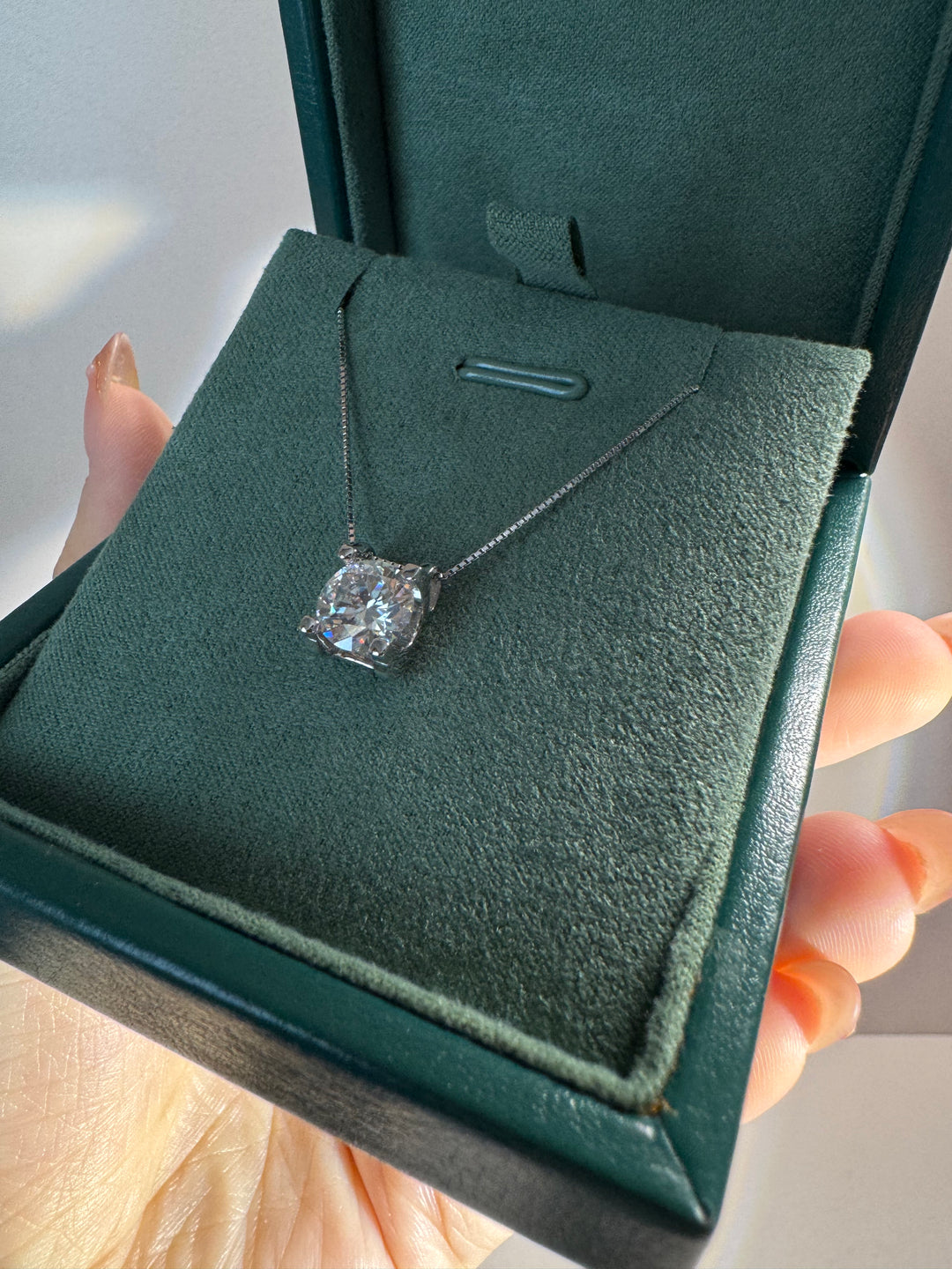 Midsummer Garden Moissanite Necklace