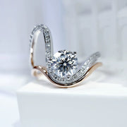 Curve Wave Ring