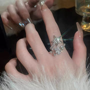 Comet Full Pentagram Ring