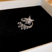 Comet Full Pentagram Ring
