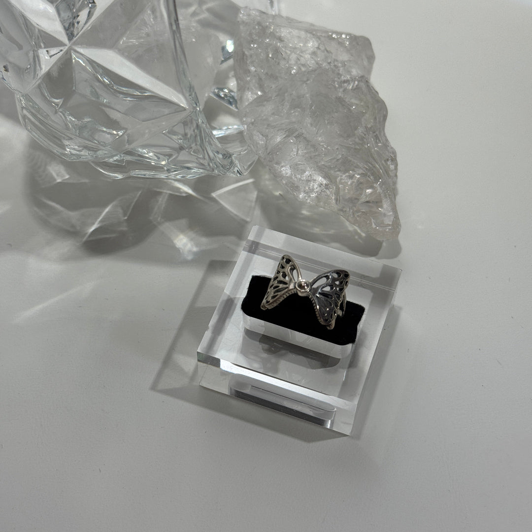 Sculptural Wings Butterfly Ring