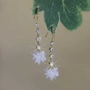 Crystal Tassel Earrings