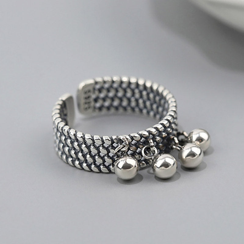 Small Beaded Vintage Ring