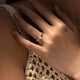 Marquise Moissanite Pavé Ring | S925 Sterling Silver