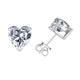 Heart-Cut Moissanite Stud Earrings | GRA Certified | S925 Sterling Silver