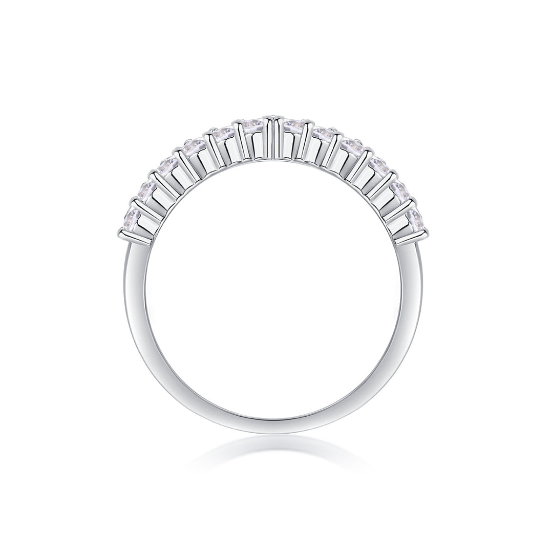 Arcé 13-Stone Moissanite Band Ring