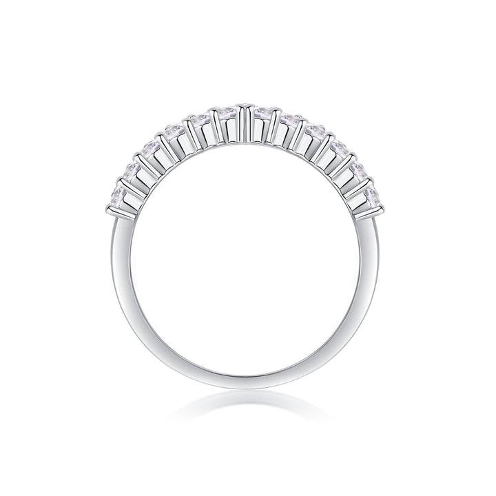Arcé 13-Stone Moissanite Band Ring