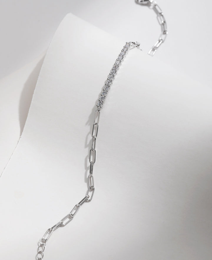 Luminous Line Moissanite Bracelet