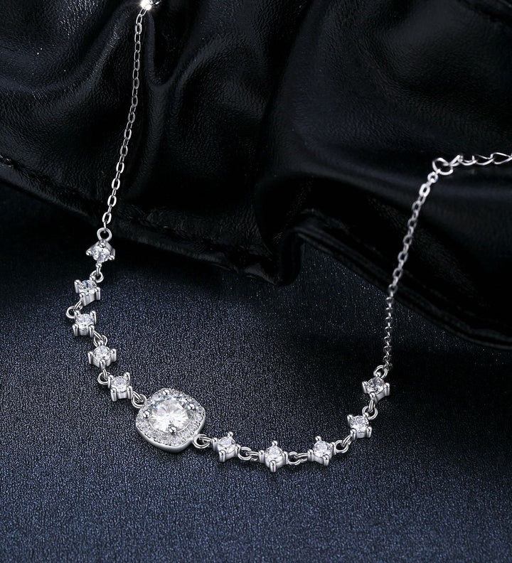 Cushion Moissanite Bracelet