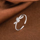 S925 Sterling Silver Knot Ring