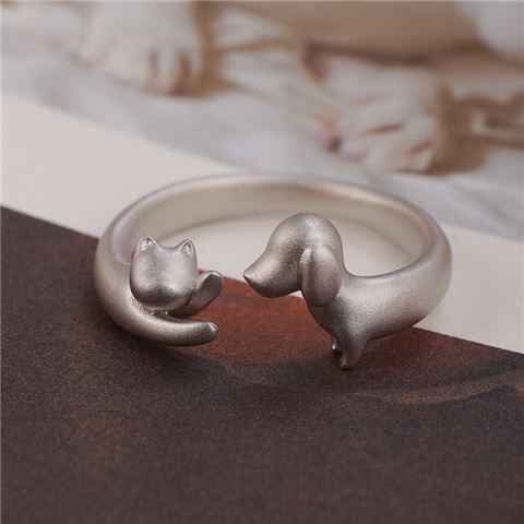 Cat and Dog Ring
