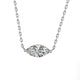 Marquise Moissanite Necklace | S925 Sterling Silver