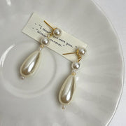 Elegant Pearl Drop Earrings