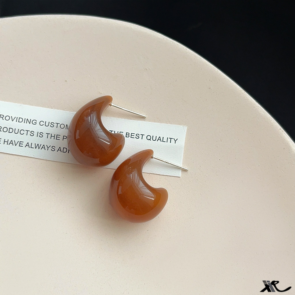Vintage Acrylic Drop Earrings