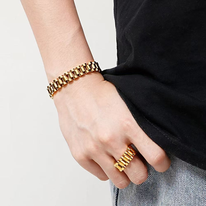 Luxury Stainless Steel Watch Band Bracelet