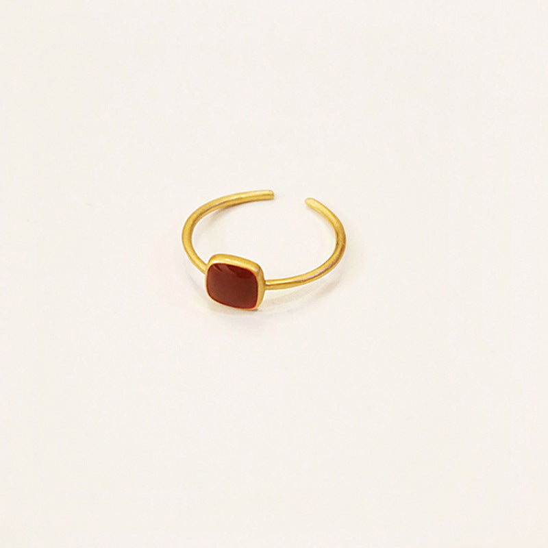 Vintage Enamel Ring