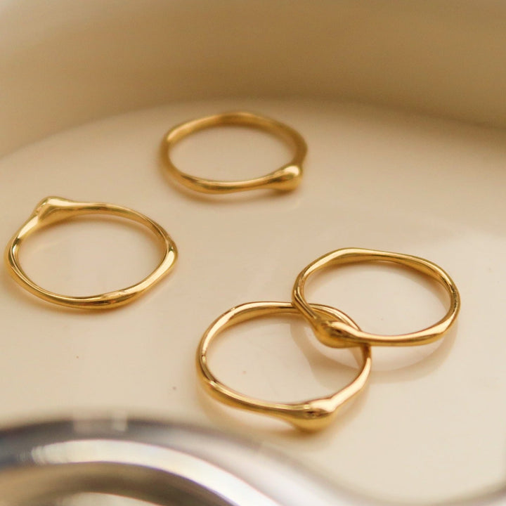 Irregular Basic Thin Ring