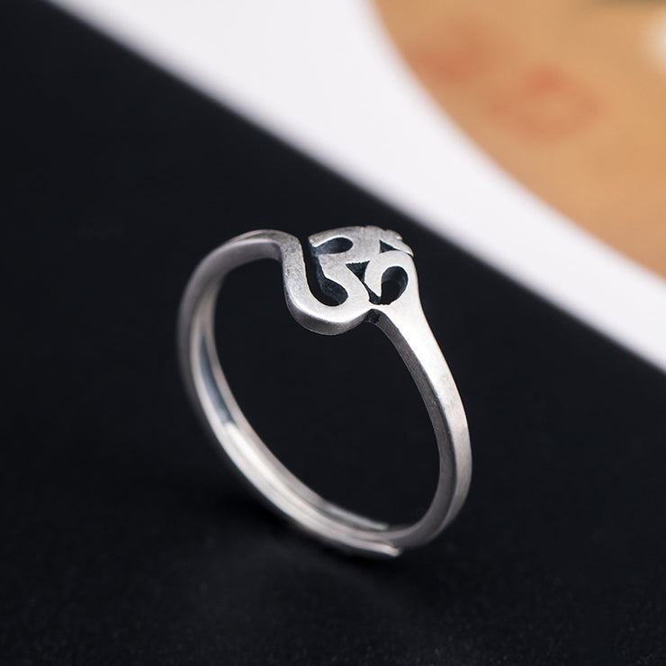 Balmora Sterling Silver OM Ring