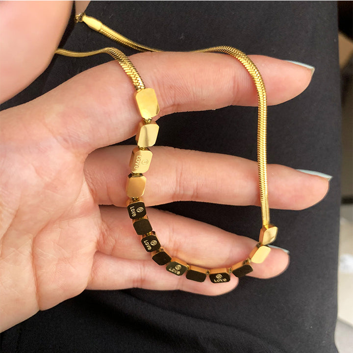 Love Square Necklace