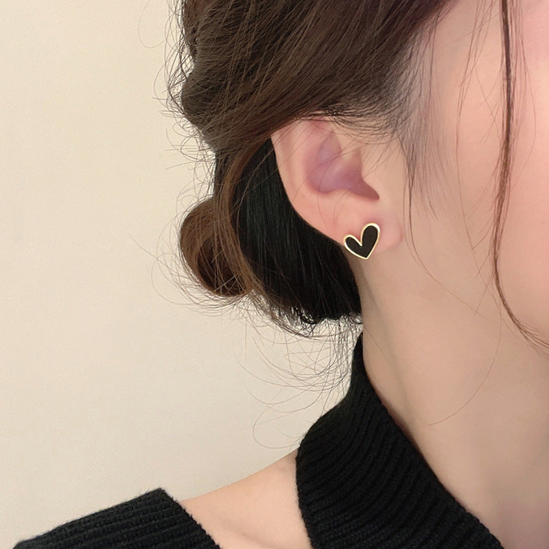 Colorful Heart Earrings