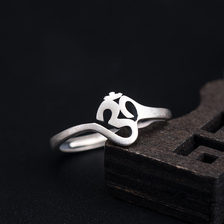 Balmora Sterling Silver OM Ring