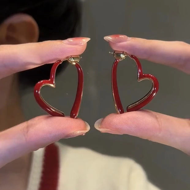 Red Love Earrings