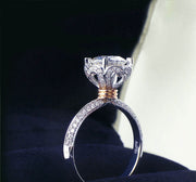 Moissanite 925 Silver Bouquet Ring