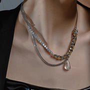 Personalized design multi-layer necklace