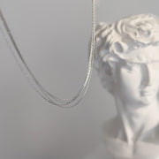 Gold Thread Layered Necklace