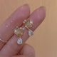 Cat's Eye Butterfly Earrings
