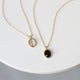 Cat's eye stone vintage necklace