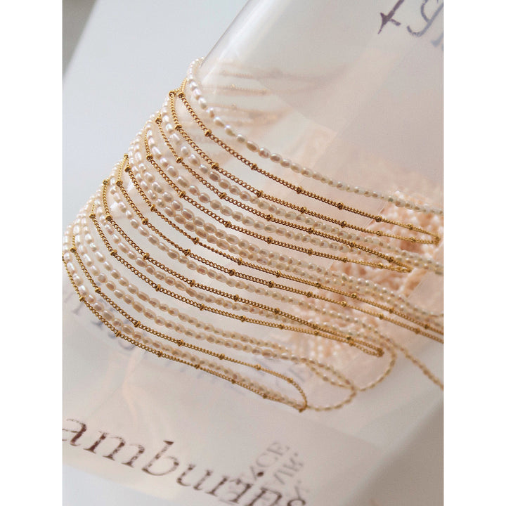 Natural Pearl Stacking Necklace