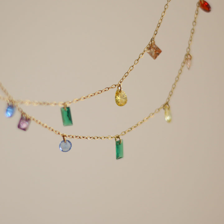 Summer Dream Rainbow Diamond Bracelet/Necklace