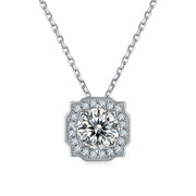 Moissanite 925 Silver Harry Winston Necklace