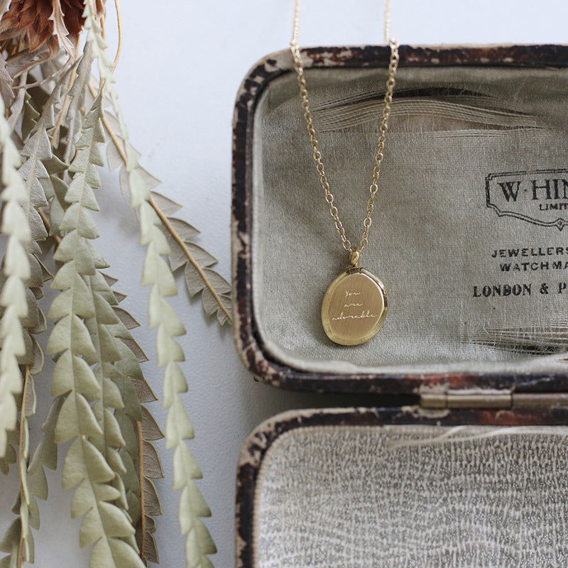 ‘You are adorable’ Necklace
