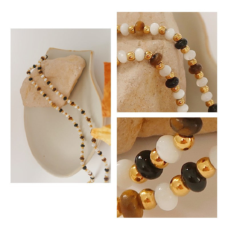 Natural Stone Vintage Necklace