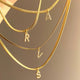 French Style Letter Necklace