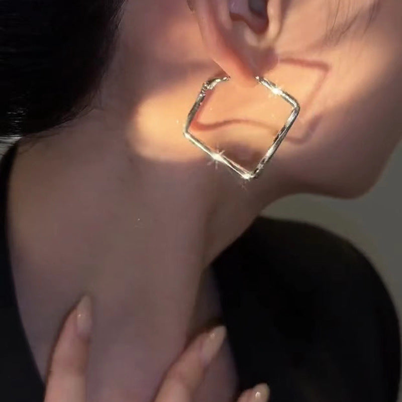 Square Hoop Earrings