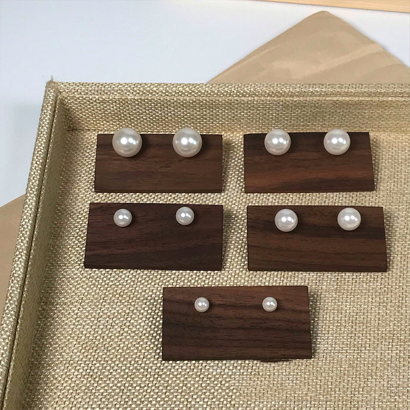 Classic Large Pearl Vintage Earrings