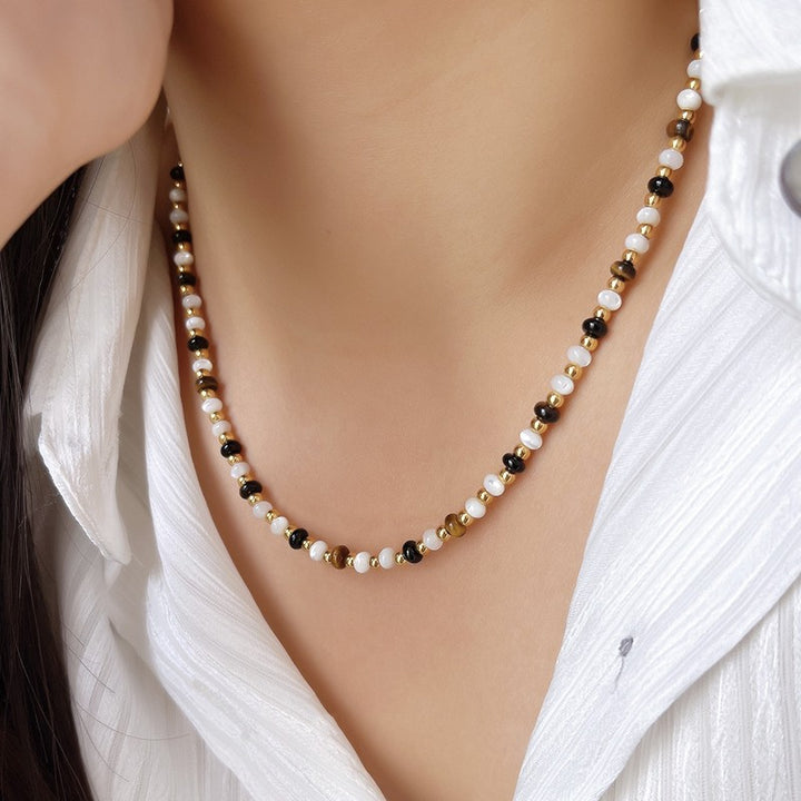 Natural Stone Vintage Necklace