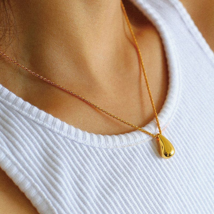 Natural Stone Onyx Necklace