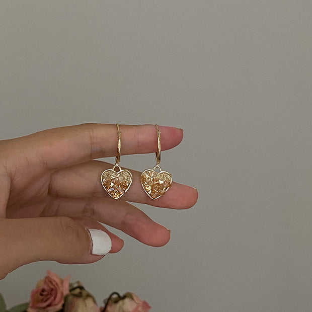 Champagne Gradient Crystal Earrings